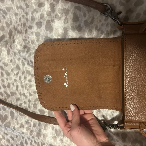 Brown Fringe Crossbody Montana west - Picture 4 of 4